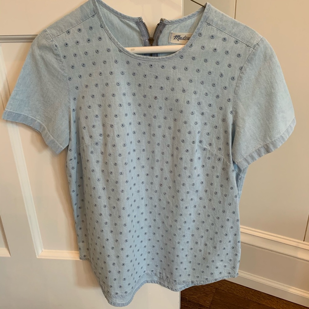 Madewell denim top